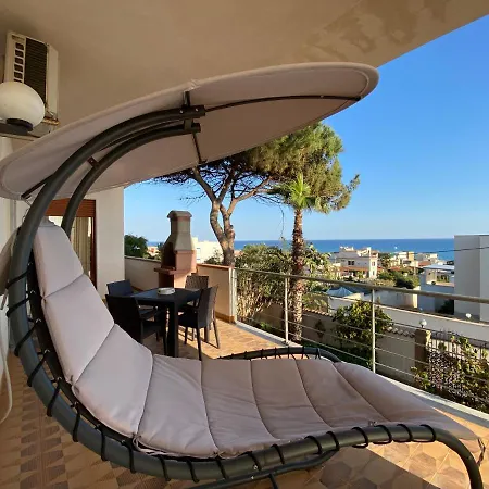 Apartment Sea View - Beautiful Terrace With Bbq Triscina